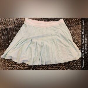 Vineyard Vines Pastel Blue Tennis Skort